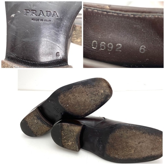 Prada Cup-toe Chelsea Ankle Boot Brown main image 12